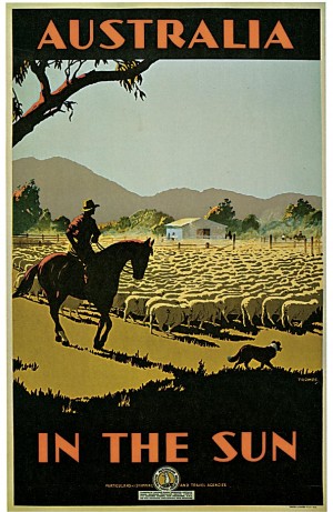 Australia In the sun poster